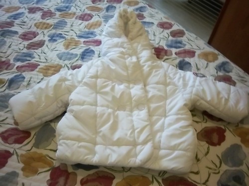 Piumino neonato bianco - piumino,