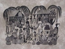 Heidi Lange Batik dell'Africa