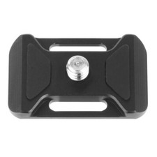 Piastra Mini QR universale ultrasottile 38 mm con fori cinghia fotocamera per Arca Swiss Cam