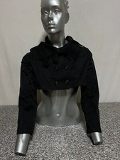 GIACCA PATRIZIA PEPE GIUBBOTTO CAPPOTTO PARKA DONNA WOMAN NERO BLACK NOIR