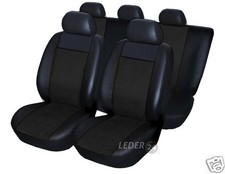 Adatto A per Rivestimenti Sedili Similpelle Xx Nero Mercedes W202 W203 W204