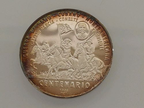 Moneda pesos 1998 plata - 10,