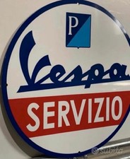 Insegna vespa servizio - insegna,