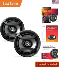 Pioneer TS-F1634R 6.5" 200W 2-Way Coaxial Car Speakers – Balanced Sound Upgrade