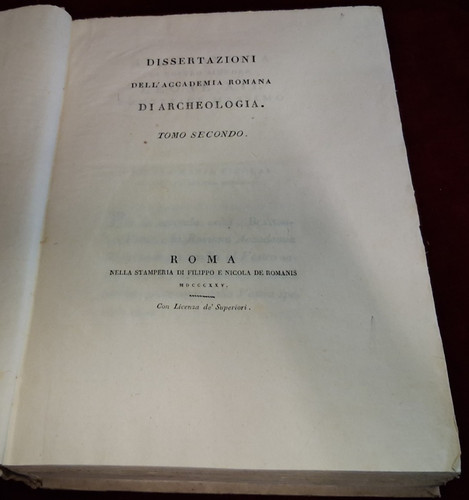 Dissertazioni pontificia - dissertazioni,
