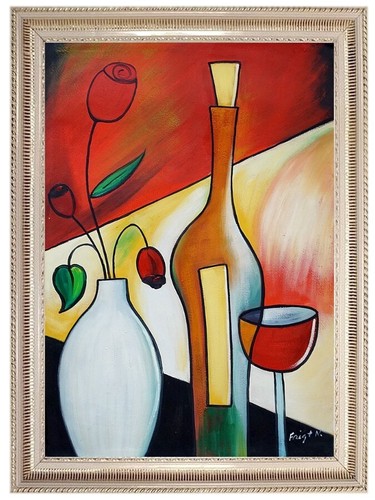 Quadro olio natura morta