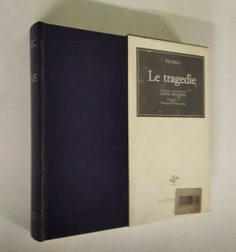 Eschilo tragedie le - -, tragedie.