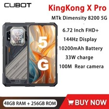 CUBOT KINGKONG X Pro 5G cellulari robusti doppio schermo 48 GB + 256 GB Android14 10200 mAh