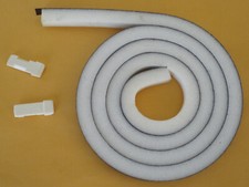 Sponge strip with end pieces
