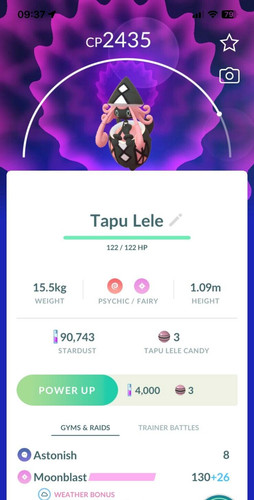 Shiny tapu lele ptc - tapu,
