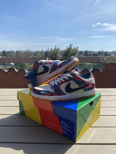 Nike dunk low parra abstract - low,