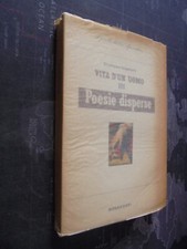 Ungaretti G.; POESIE DISPERSE ; Mondadori 1954
