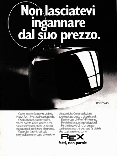 Rex advertising 1974 - rex,