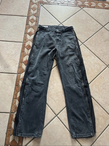 Jeans zara flare cerniere - zara,