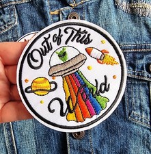 Out of This World UFO ricamato