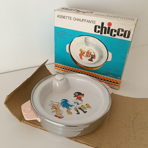 Piatto termico chicco - piatto, vintage