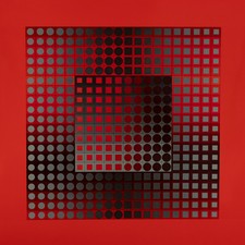 Victor VASARELY: ZETT RG -