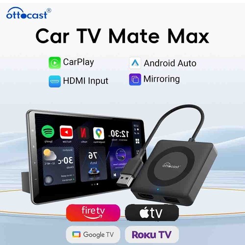 Ottocast car mate max - mate, hdmi