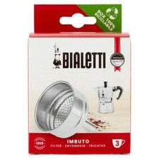BIALETTI 3 TAZZE - IMBUTO -