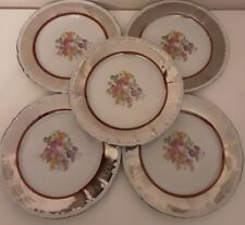Vecchi Piatti Porcelaines De Grande Importation 1845 Lotto 6 Pezzi Vintage 