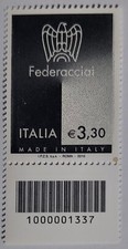 Francobollo Federacciai Codice