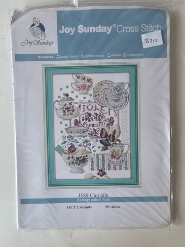 Kit punto croce joy sunday - croce,