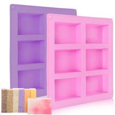 2 Pezzi Stampi per Sapone