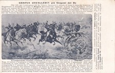 Cartolina militare genova - cartolina,