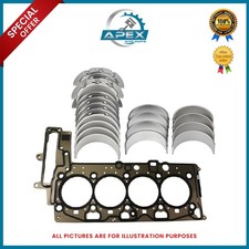 MINI CLUBMAN COOPER D N47 C20 A DIESEL GUARNIZIONE TESTA MOTORE + SET CUSCINETTI