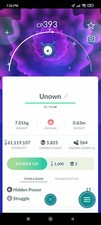 Pokemon Shiny Unown X (Safari Città del Messico) - TRA'DE 20k Polvere GO - Descrizione