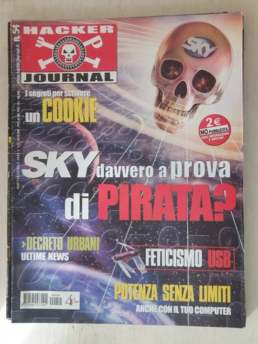 Rivista hacker journal 54 - rivista,