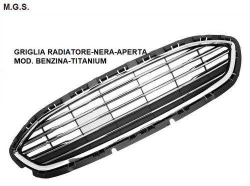 Griglia radiatore nera aperta - griglia,