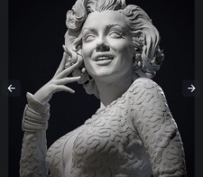 Busto 3d Marilyn monroe cinema