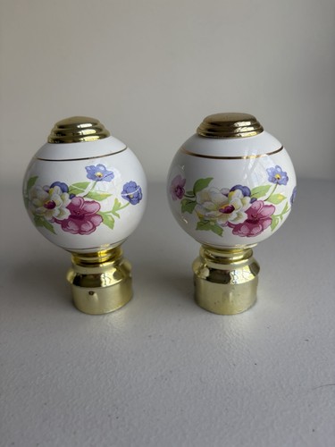 Vintage porcelain brass - &,