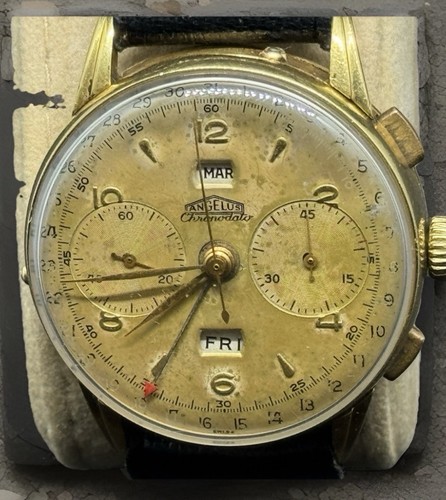 Angelus chronodato cassa oro - chronodato,