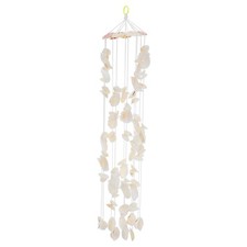  Seashell Natural Seashell Vento Chime Appeso Artigianato Adornamento