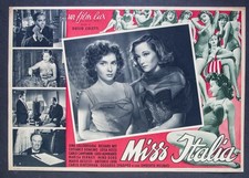 Fotobusta Cinema Miss Italia