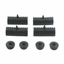 Pezzi neri grommet support - pezzi,