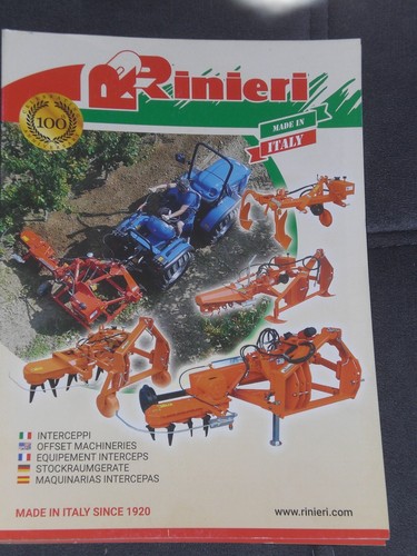 Rinieri brochure attrezzature - rinieri,