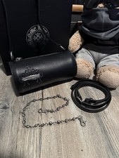 Borsa donna tubolare in pelle