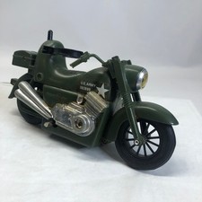 Vintage US Army Motorcycle Toy