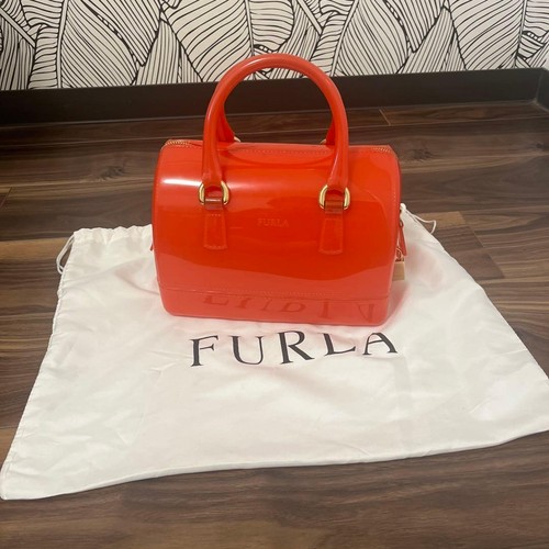 Furla italy candy bag orange - candy,