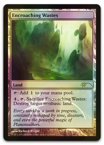 Encroaching wastes - encroaching,
