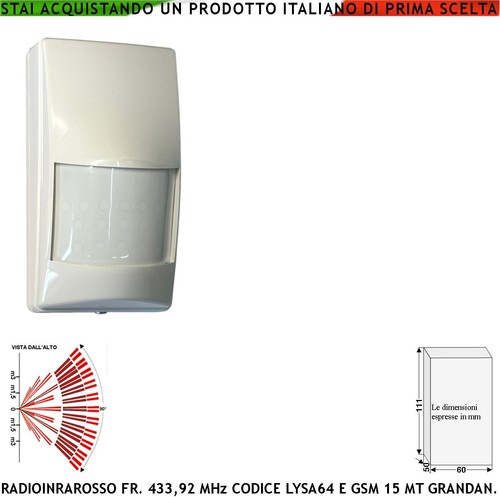 Infrarosso radio antifurto - radio,