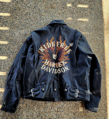 Giacca pelle uomo - , harley