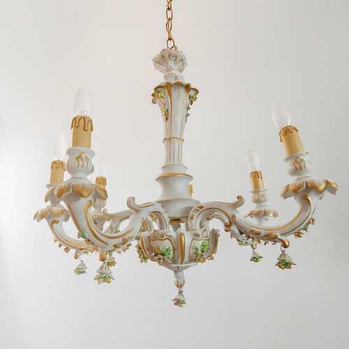 Lampadario porcellana - in,