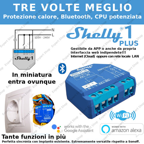 Shelly plus interruttore - plus,