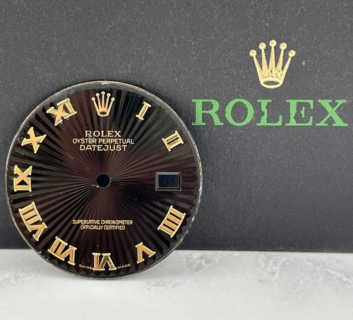 Rolex datejust 36mm nero - 36mm, da