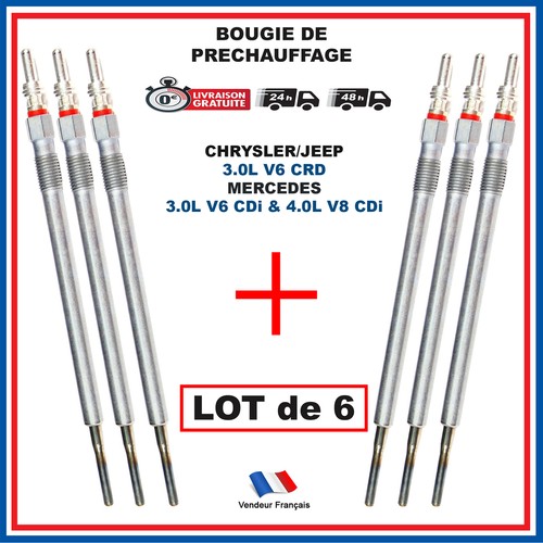 Bougie préchauffage pour - 6,