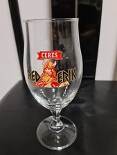 Bicchiere Birra Ceres  Red Eric CL.0 33 Vintage LEGGERMENTE SCHEGGIATO